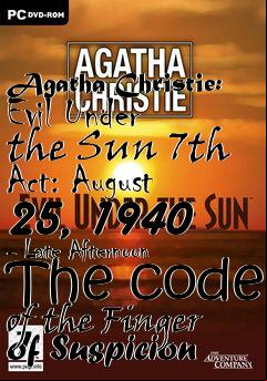 Box art for Agatha Christie: Evil Under the Sun