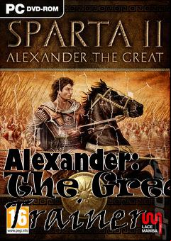 Box art for Alexander:
The Great Trainer